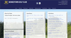 Desktop Screenshot of monkstowngolfclub.com